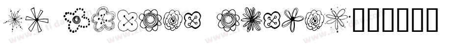CK Flower Garden字体转换